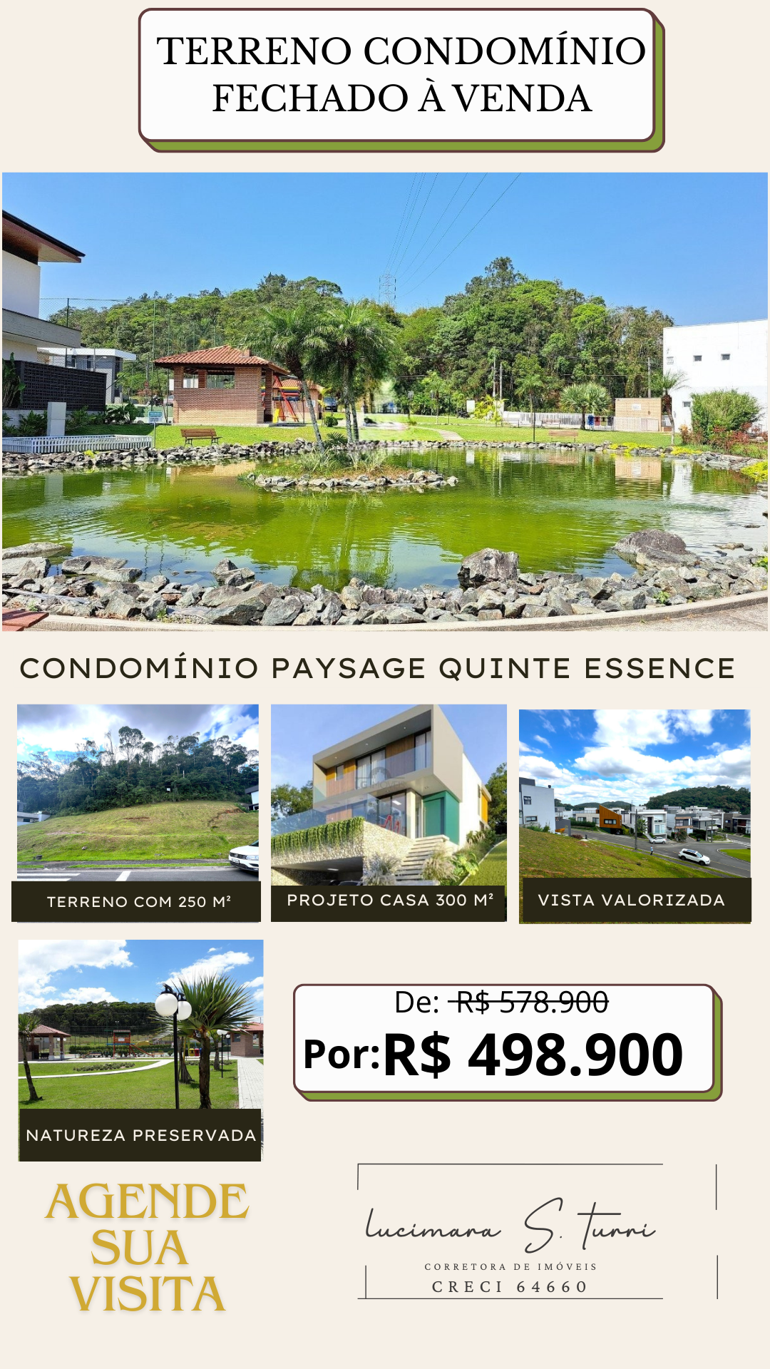Terreno Condomínio Paysage Quinte Essence